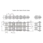 A series short pitch precision roller chain