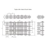 A series short pitch precision roller chain