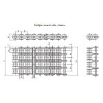 A series short pitch precision roller chain