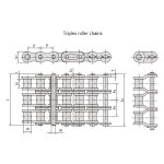 B series short pitch precision roller chains
