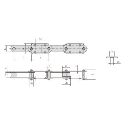 conveyor chain for elevator