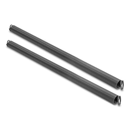 electrophoretic black coated garage door extension spring