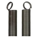 electrophoretic black coated garage door extension spring