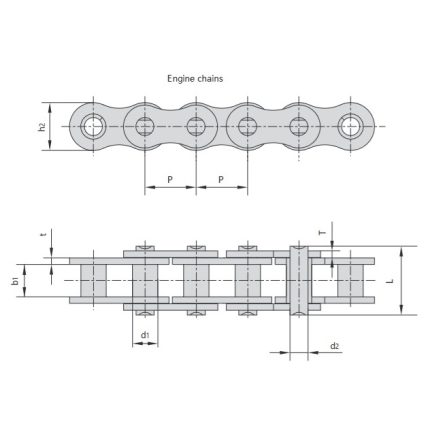 motorcycle engine chain