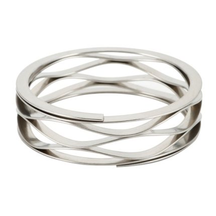 multi-turn wave spring with shim ends
