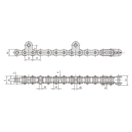 rice harvester chain