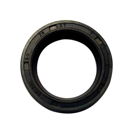 SG type skeleton single lip with groove oil seal