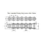 heavy duty series roller chains