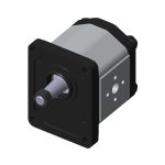 gear pumps for optional motors