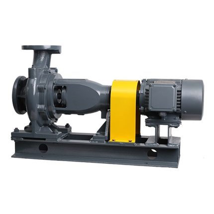 horizontal dry pit non-clog pump