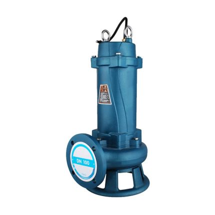 submersible sewage pump with cutter impeller