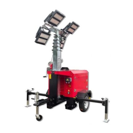 portable diesel led light tower