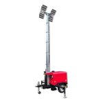 portable diesel led light tower