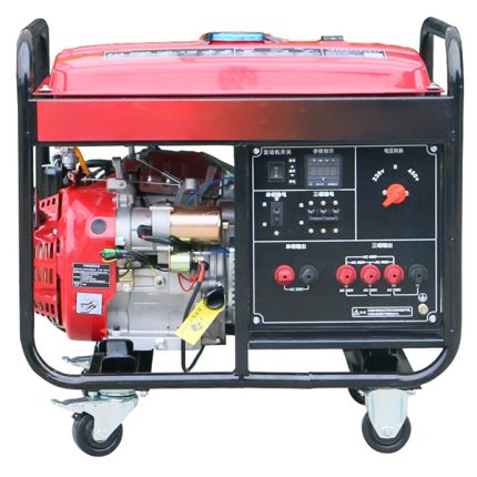 single three phase dual voltage gasoline generator
