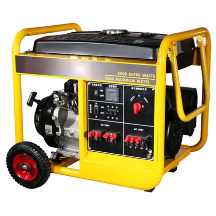 single and three phase dual voltage gasoline generator