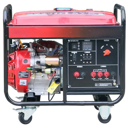 single phase and three phase dual voltage petrol generator