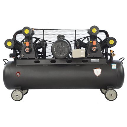 belt driven air compressor with overpressure protection