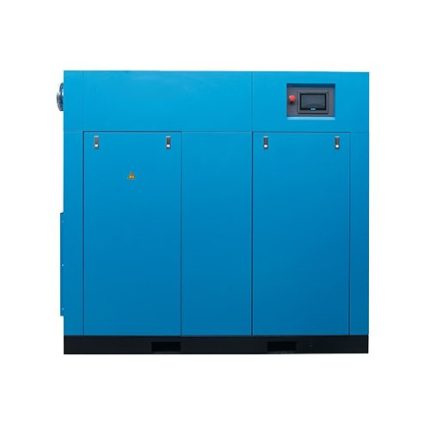 dual stage variable frequency screw air compressor