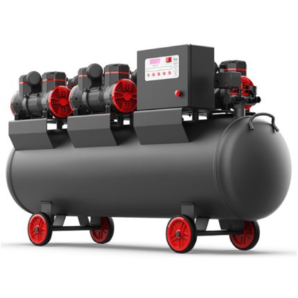 five head oil free air compressor