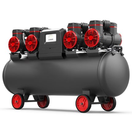 four-cylinder oil-free air compressor