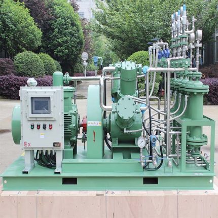 oil free fluoroethylene compressor