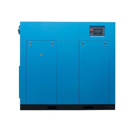 permanent magnet VFD two stage screw air compressor