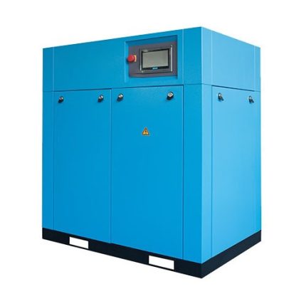 PM variable frequency dual stage screw air compressor
