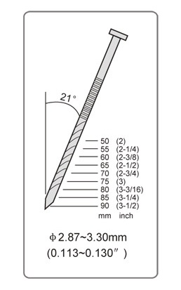 pneumatic angled finish nailer