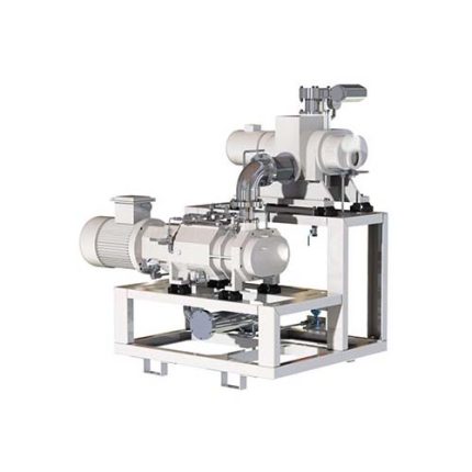 roots screw vacuum pump unit