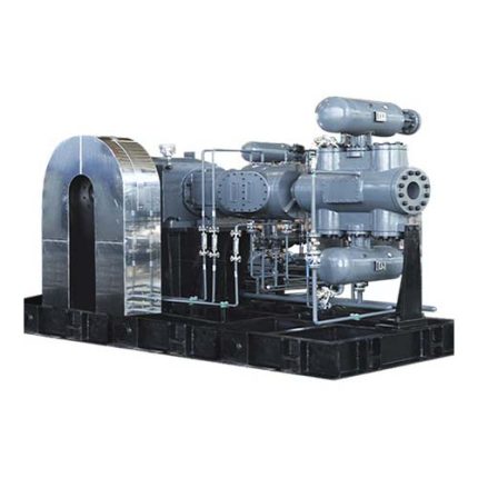 skid mounted piston compressor