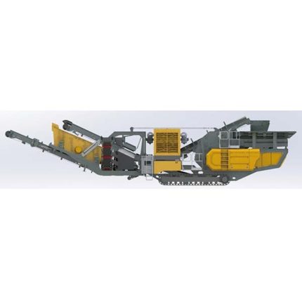 crawler mobile impact crushing plant
