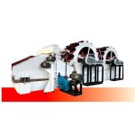 double wheel sand washing and fine sand recovery machine