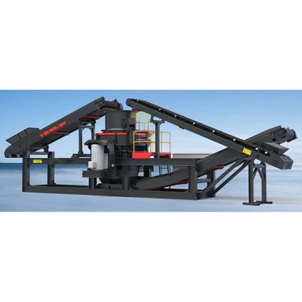 mobile sand making crushing station