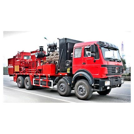 acid fracturing truck