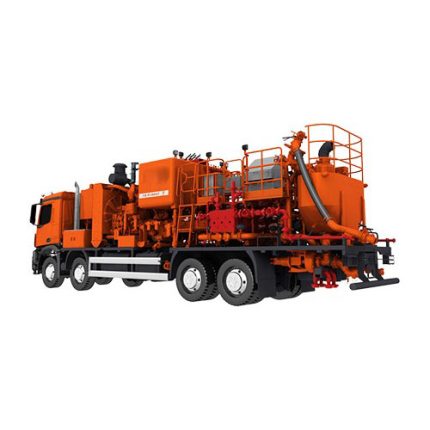 dual pump cementing unit