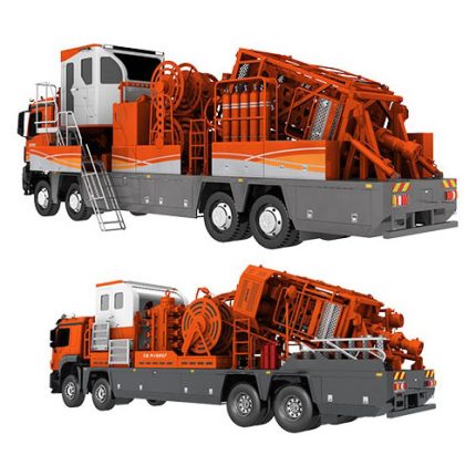 electrically controlled intelligent coiled tubing unit