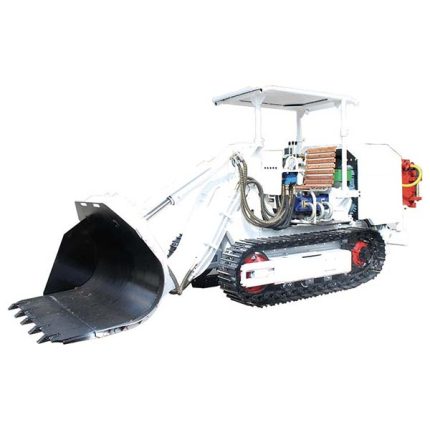 fully hydraulic side discharge loader