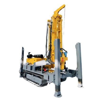 fully hydraulic water well drilling rig