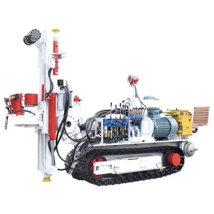 single-arm roof-cutting and pressure relief drill rig