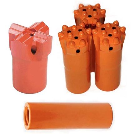 T45 threaded retract button bit