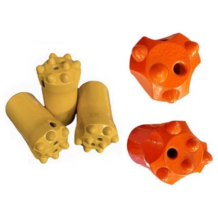 tapered button bit for top hammer rock drilling tools