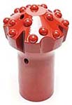 dome reaming button bit